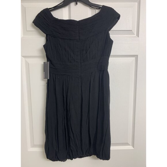 NWT Donna Ricco N.Y. Silk Embellished Boat Neck Empire Waist Formal Dress Size 1 - Picture 3 of 9